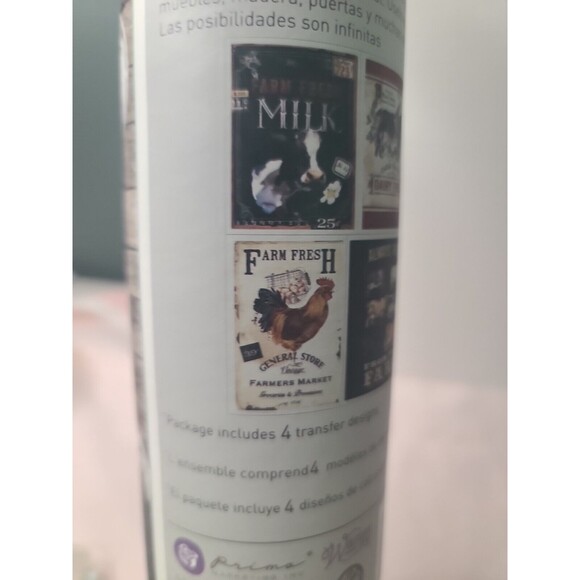 NEW Always Fresh Redesign  Transfer Chicken Rub On Decal RETIRED Farmhouse - Picture 5 of 6